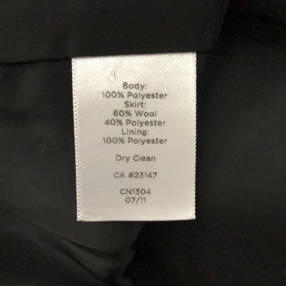 Talbot NWOT Gorgeous Black Dress! - Picture 8 of 8